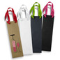 Wine Ribbon Handle Paper Bag