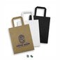 Medium Flat Handle Paper Bag Portrait