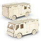 BRANDCRAFT Fire Truck Wooden Model