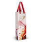 Wine Ribbon Handle Paper Bag - Full Colour