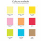 Coloured Sticky Pad 70 x 75mm - 100 Sheets