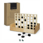NATURA Quattro Wooden Four-in-a-Row Game