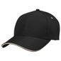 PET CAP - Black,Sandstone