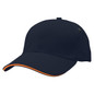 Sandwich Peak Cap - Navy,Orange