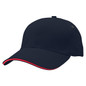 Sandwich Peak Cap - Navy,Red