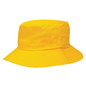 Kids Twill Bucket Hat w/Toggle - Gold