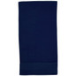 Terry Velour Towel - Navy