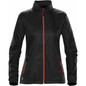 Women's Axis Shell - Black,Sport Red