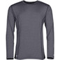 Men's Lotus H2X-Dry L/S Tee - Navy Melange