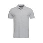 Men's Premium Cotton Polo - Grey Heather