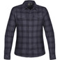Women's Logan Snap Front Shirt - Navy Plaid