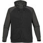 Men's Omega Zip Hoody - Black,Carbon