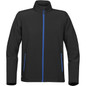 Men's Orbiter Softshell - Black,Azure Blue