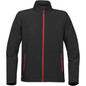 Men's Orbiter Softshell - Black,Bright Red