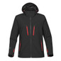 Men's Patrol Softshell - Black,Bright Red