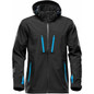 Men's Patrol Softshell - Black,Electric Blue
