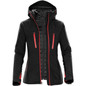 Women's Matrix System Jacket - Black,Bright Red