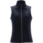 Women's Orbiter Softshell Vest - Navy,Carbon