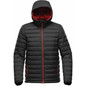 Men's Stavanger Thermal Jacket - Black,Bright Red