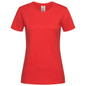 Women's Classic-T Organic Crew Neck - Scarlet Red