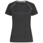 Women's Active Team Raglan - Black Opal