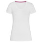 Women's Claire V-neck - White