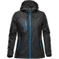 Women's Olympia Shell - Black,Azure Blue