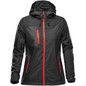 Women's Olympia Shell - Black,Bright Red