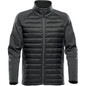 Men's Narvik Hybrid Jacket - Black,Dolphin Heather