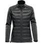 Women's Narvik Hybrid Jacket - Black,Dolphin Heather