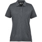 Women's Nantucket Stretch Pique Polo - Charcoal Heather