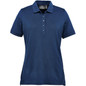 Women's Nantucket Stretch Pique Polo - Indigo