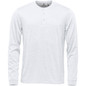 Men's Torcello L/S Henley - White