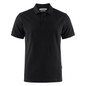 Neptune Modern Men's Cotton Polo - Black