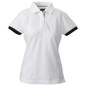 Antreville Women's Cotton Polo - White