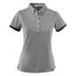 Larkford Women's Cotton Polo - Black Melange