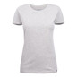 American U Women's Crew Neck Tee - Ash Grey