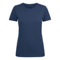 American U Women's Crew Neck Tee - Faded Blue