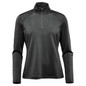 Women's Augusta 1/4 Zip Long Sleeve - Black