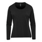 Women's Montebello Performance Long Sleeve Tee - Black