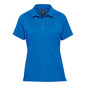 Women's Milano Sports Polo - Azure Blue