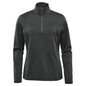 Women's Treeline Performance 1/4 Zip Pullover - Black Heather
