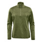 Women's Treeline Performance 1/4 Zip Pullover - Sage Green Heather