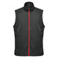 Men's Pacifica Vest - Black,Bright Red