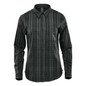 Women's Muirfield Performance Long Sleeve Shirt - Carbon Plaid