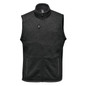 Men's Avalante Full Zip Fleece Vest - Black Heather