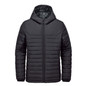 Men's Nautilus Quilted Hoody - Black