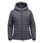 Women's Nautilus Quilted Hoody - Dolphin