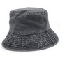 Washed Chino Bucket Hat - Black