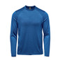 Men's Milano L/S Crew Neck - Classic Blue Heather